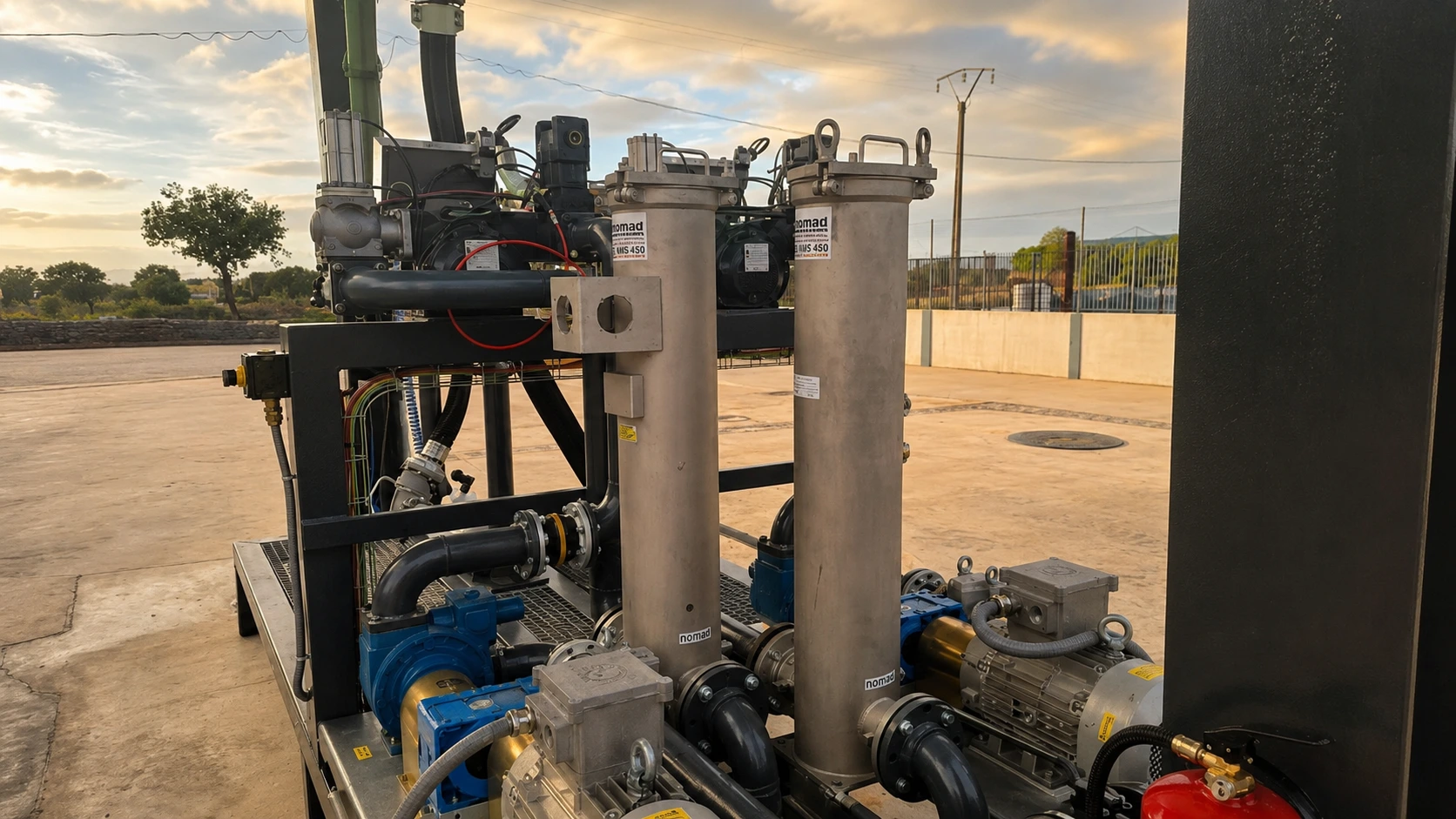 Equipos de carga y filtrado de combustible